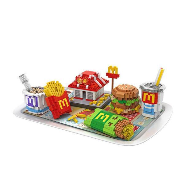 LOZ 9391 Fast Food Meal Set