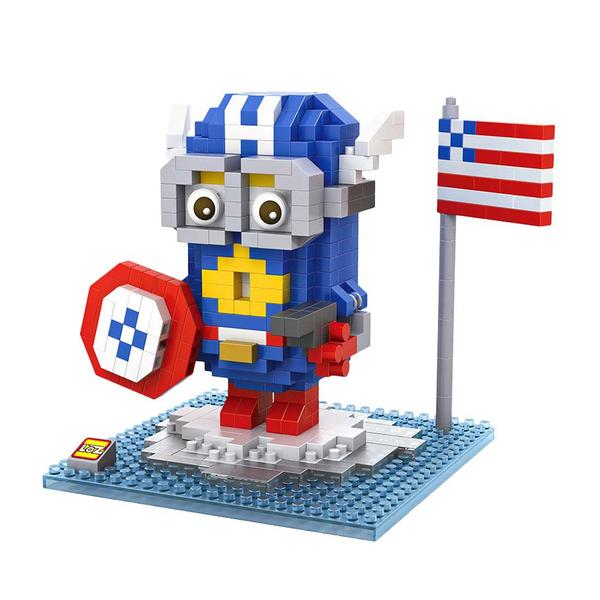 LOZ 9537 Despicable Me Captain America