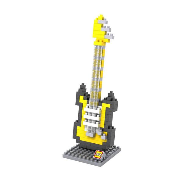 LOZ 9193 Yellow Electric Guitar