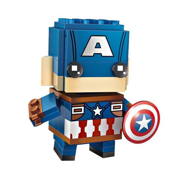 LOZ Brickheadz Captain America