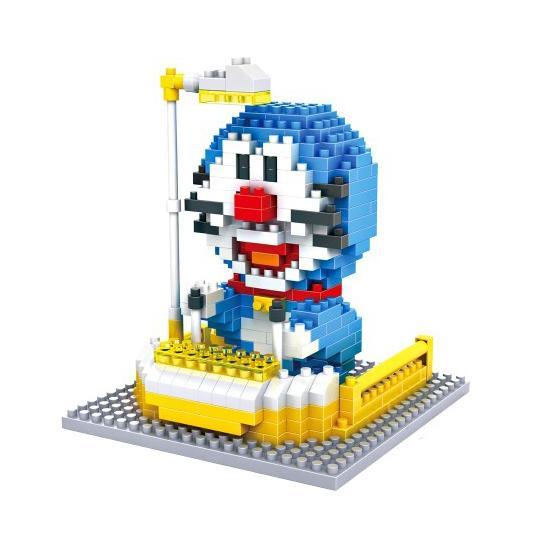 LOZ 9801 Doraemon with Time Machine