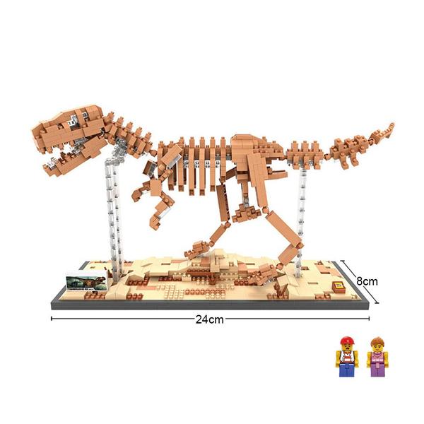LOZ 9023 Dinosaur Tyrannosaurus Rex Skeleton