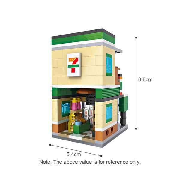 LOZ Mini Bricks Mini Street Convenience Store No.1601 