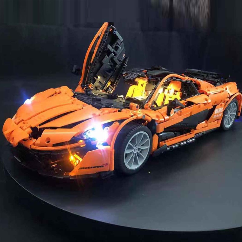 Luxury VersionLED Light Set For LEPIN 20087 McLaren P1 hypercar 1:8 and MOC-16915Kits