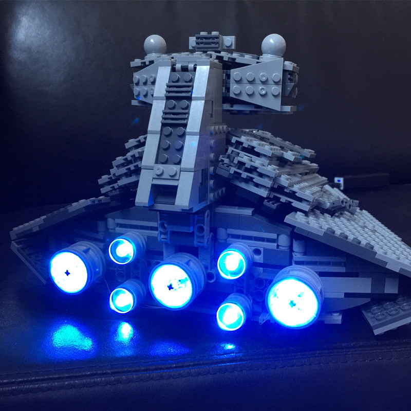Basic Version LED Light Kit For LEGO 75055 The Imperial Super Star Destroyer Compatible With LEPIN 05062 ( Bricks Set not included) (Only Light Set)Kits