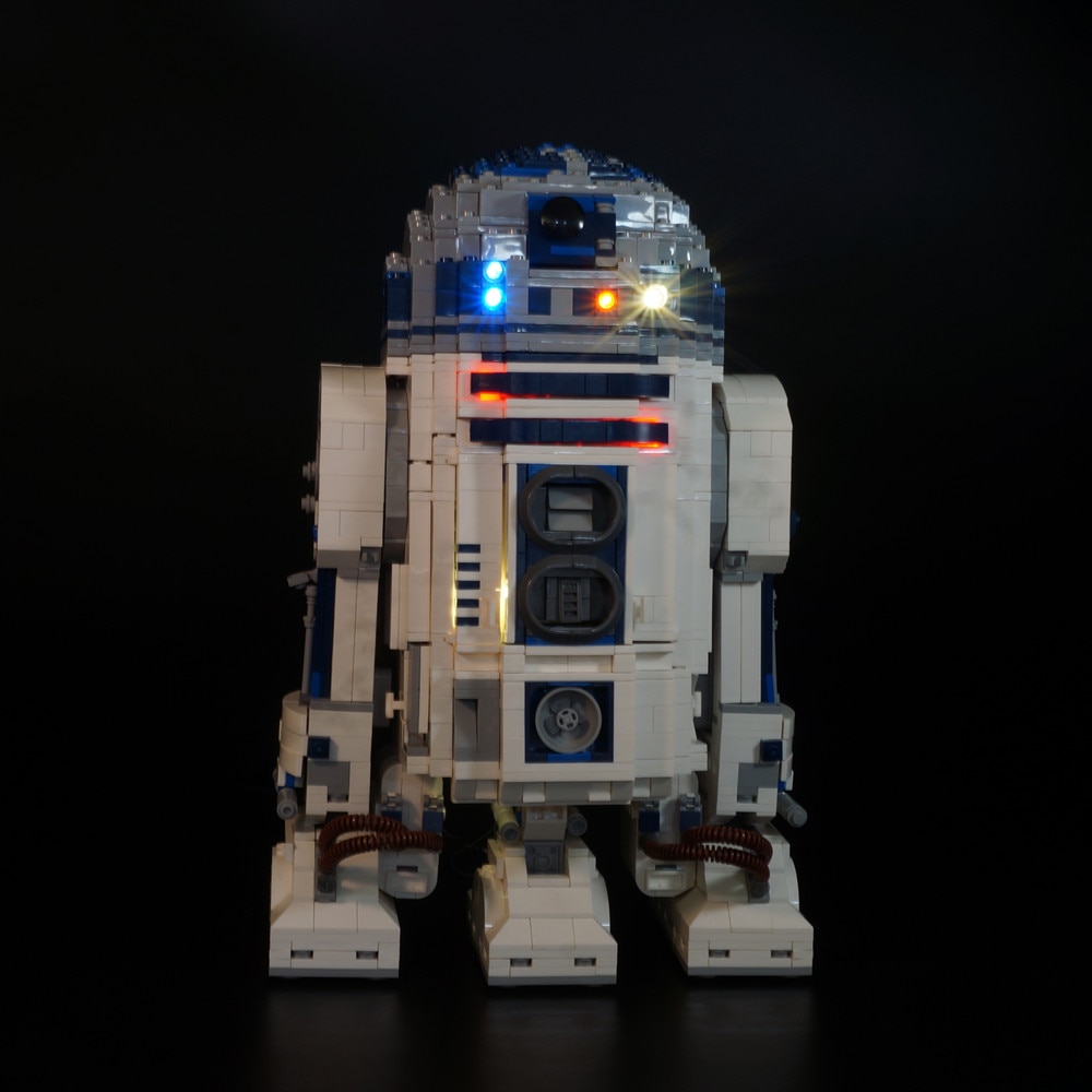 Basic Version Advanced version LED Light Set For LEGO 10225 Star Wars r2d2 Robot Starfighter (Only Light Set)Kits