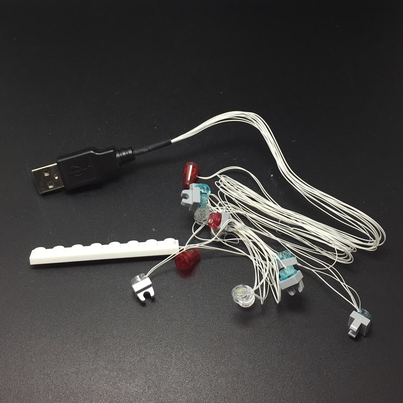 Basic Version LED Light Kit For LEGO 21108 Ghostbusters Ecto-1 (Only Light Set)Kits Basic Version LED Light Kit For LEGO 21108 Ghostbusters Ecto-1 (Only Light Set)Kits