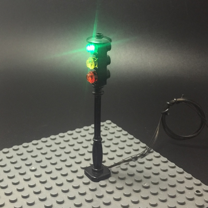 Basic Version LED Light For LEGO city series (Only Light Set)Kits