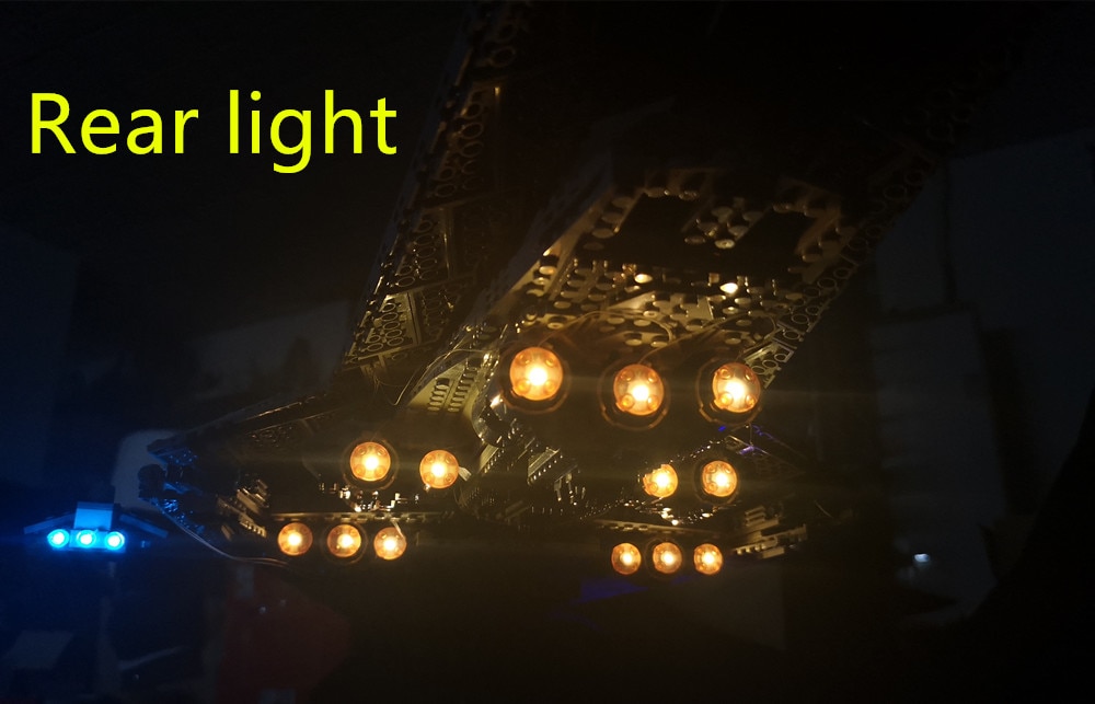 Basic Version LED Light Kit For LEGO 10221 Star Wars Super Star Destroyer Compatible With LEPIN 05028 (Only Light Set)Kits