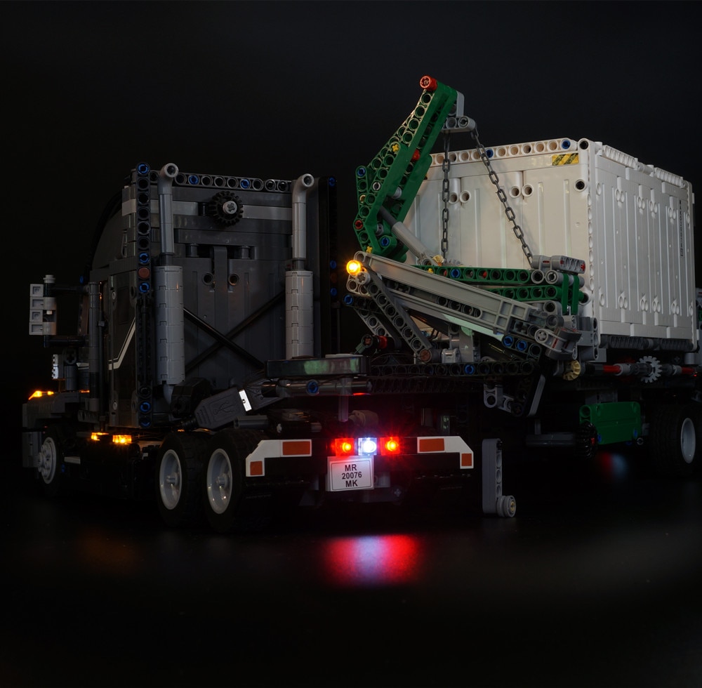 Basic Version LED Light Kit For LEGO Technic Series 42078 and 20076 the Mack Anth Big Truck Set (Only Light Set)Kits Basic Version LED Light Kit For LEGO Technic Series 42078 and 20076 the Mack Anth Big Truck Set (Only Light Set)Kits