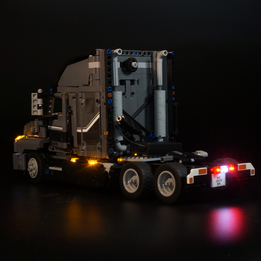 Basic Version LED Light Kit For LEGO Technic Series 42078 and 20076 the Mack Anth Big Truck Set (Only Light Set)Kits Basic Version LED Light Kit For LEGO Technic Series 42078 and 20076 the Mack Anth Big Truck Set (Only Light Set)Kits
