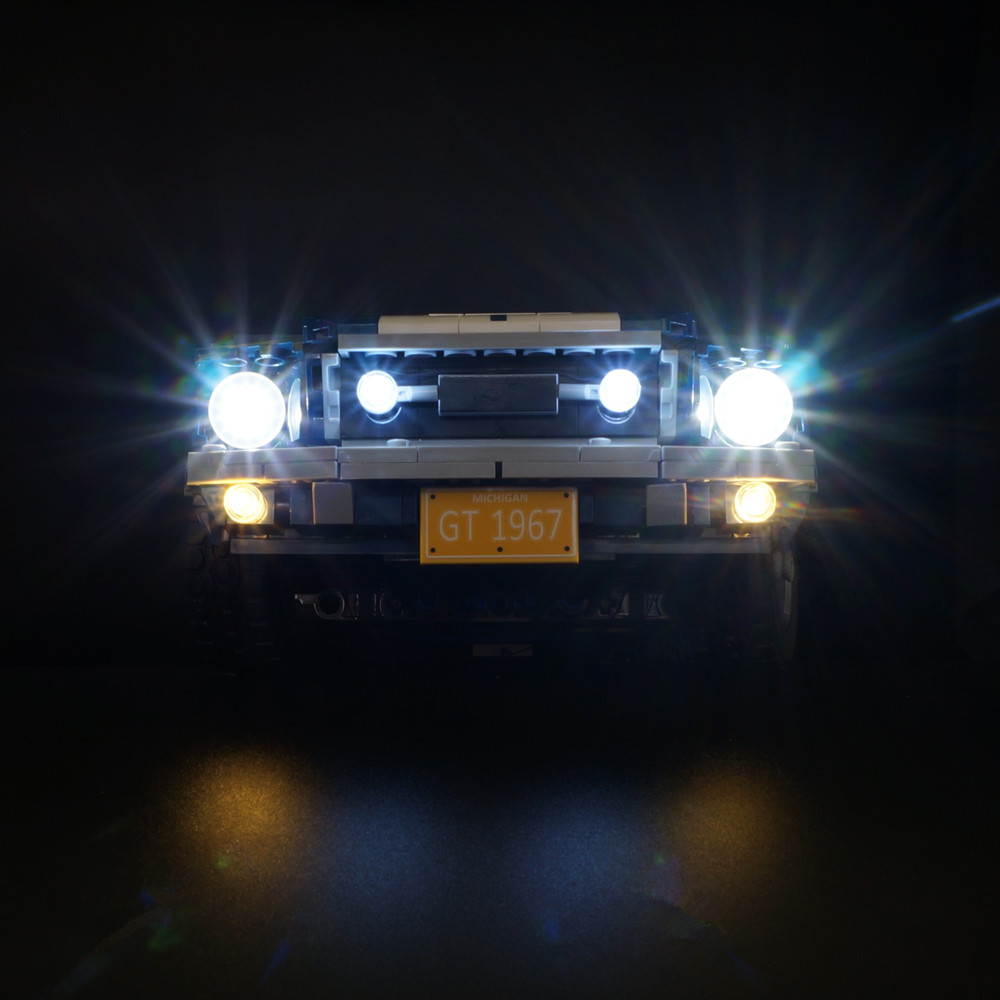 Basic Version LED Light Kit For LEGO 10265 Ford Mustang Compatible With 21047 (Only Light Set)Kits