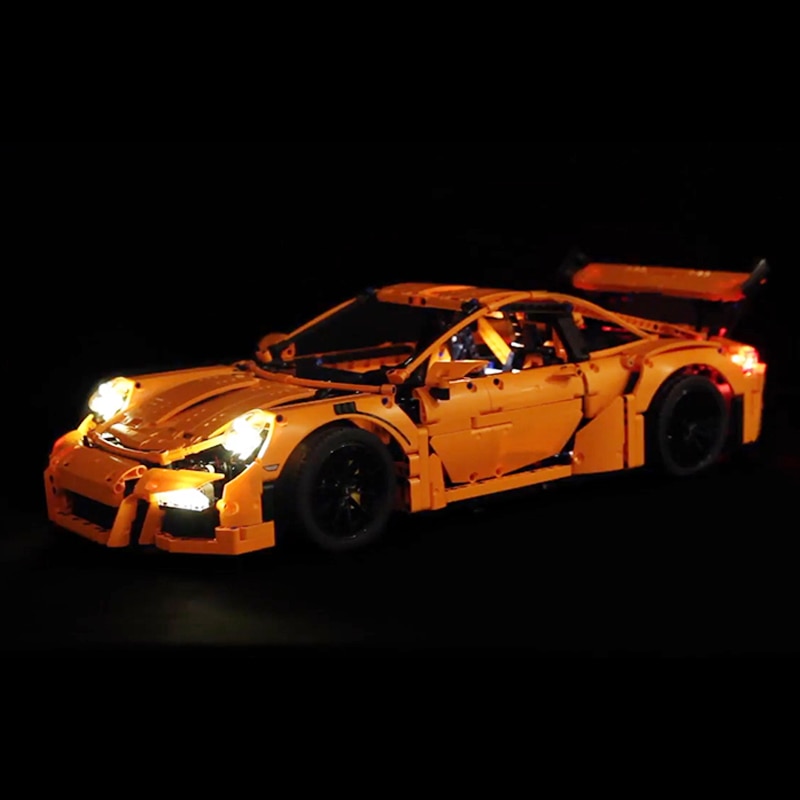 Luxury VersionLED Light Set For LEGO 42056 Porsche 911 GT3 RS Compatible LEPIN 20001Kits