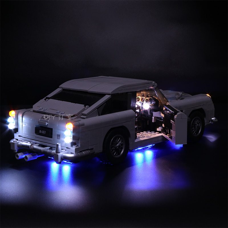 Luxury VersionLED Light Set For LEGO 10262 James Bond Aston Martin DB5 Compatible LEPIN 21046Kits