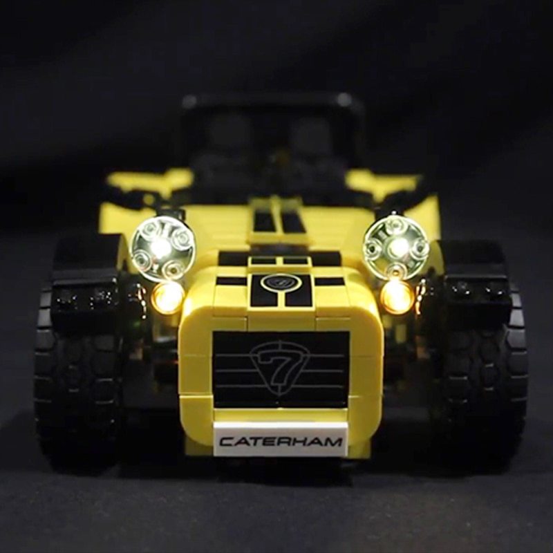 Luxury VersionLED Light Set For LEGO 21307 Caterham Seven 620R Compatible LEPIN 21008Kits