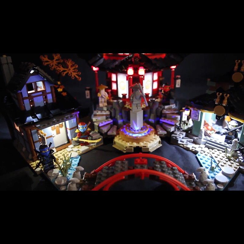 Luxury VersionLED Light Set For LEGO 70751 Temple of Airjitzu Compatible LEPIN 06022 (LED Light+Battery box)Kits Luxury VersionLED Light Set For LEGO 70751 Temple of Airjitzu Compatible LEPIN 06022 (LED Light+Battery box)Kits