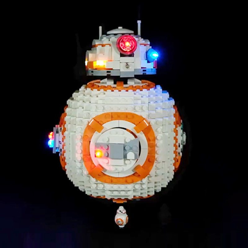 Luxury VersionLED Light Set For LEGO 75187 BB-8 Compatible LEPIN 05128 (LED Light+Battery box)Kits Luxury VersionLED Light Set For LEGO 75187 BB-8 Compatible LEPIN 05128 (LED Light+Battery box)Kits