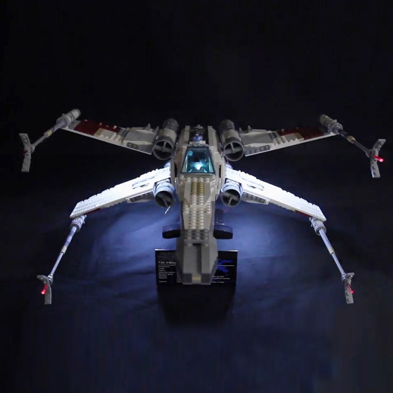 Luxury VersionLED Light Set For LEGO 10240 Red Five X-wing Starfighter Compatible LEPIN 05039 (LED Light+Battery box)Kits