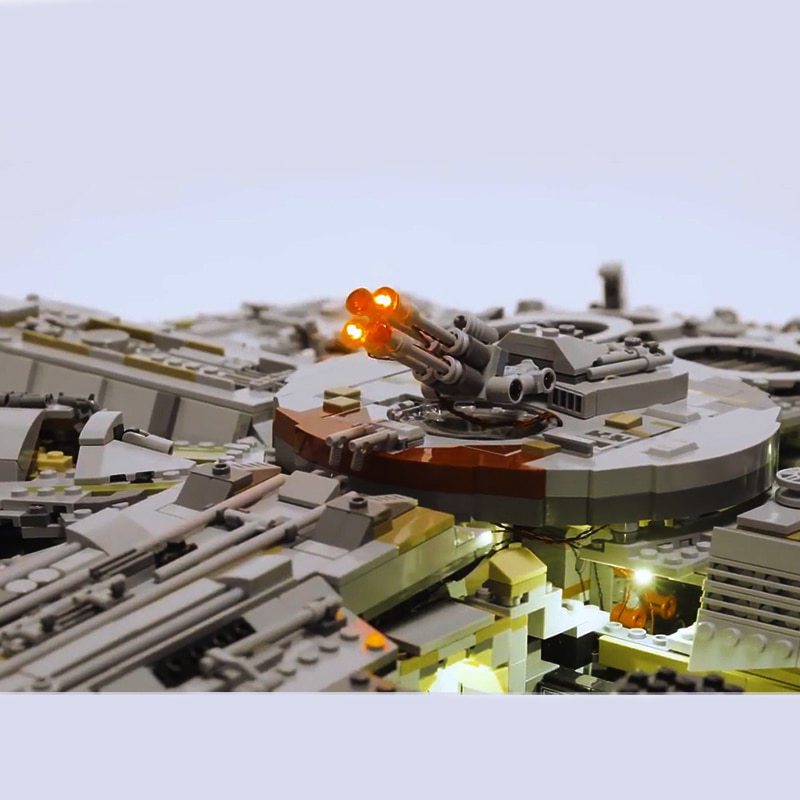 Luxury VersionLED Light Set For LEGO 75192 Millennium Falcon Compatible 05132 (not include blocks set)Kits Luxury VersionLED Light Set For LEGO 75192 Millennium Falcon Compatible 05132 (not include blocks set)Kits