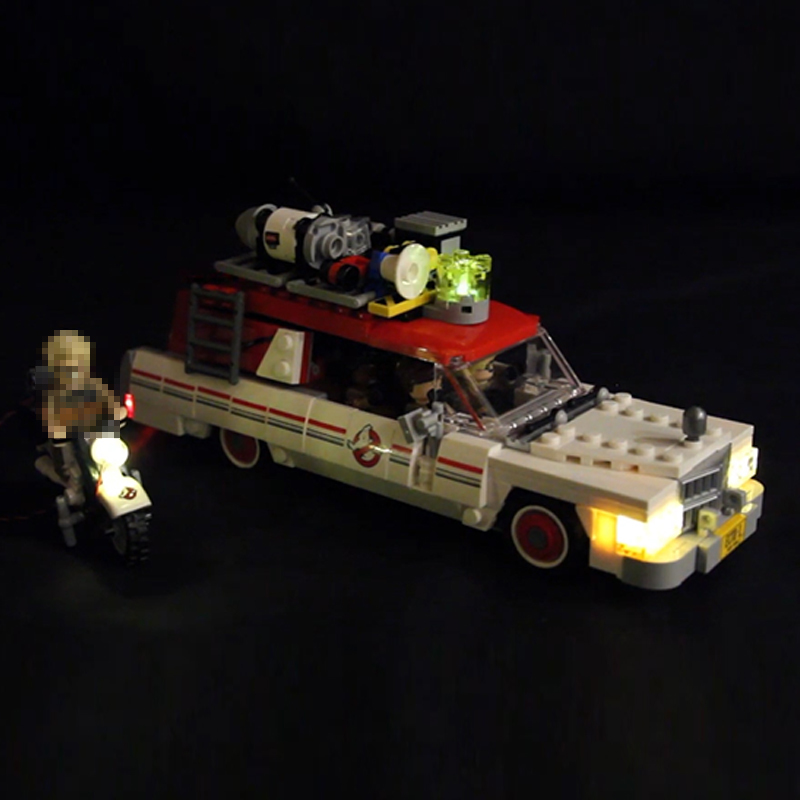 Luxury VersionLED Light Set For LEGO 75828 Ecto-1 & 2 Compatible LEPIN 16032 ( LED Light+Battery box)Kits Luxury VersionLED Light Set For LEGO 75828 Ecto-1 & 2 Compatible LEPIN 16032 ( LED Light+Battery box)Kits