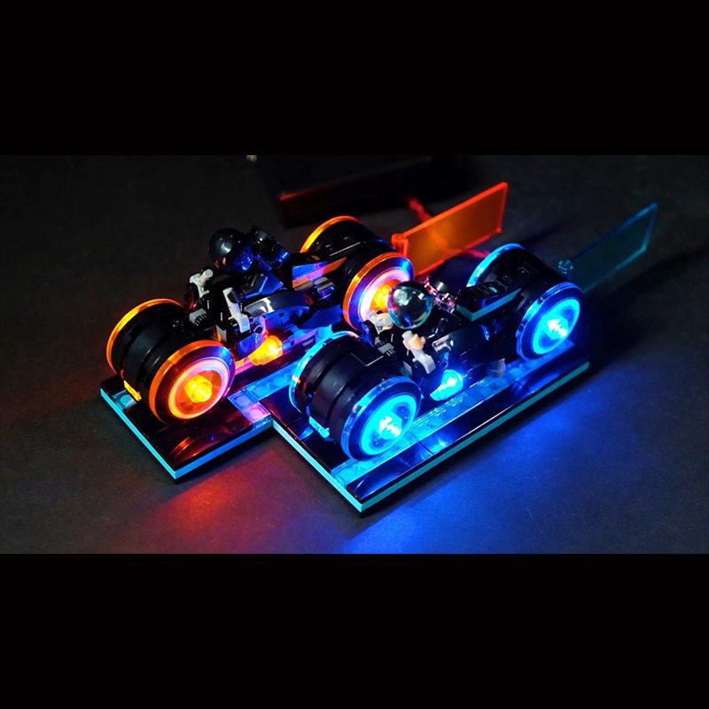 Luxury VersionLED Light Set For LEGO 21314 TRON: Legacy (LED Light+Battery box)Kits