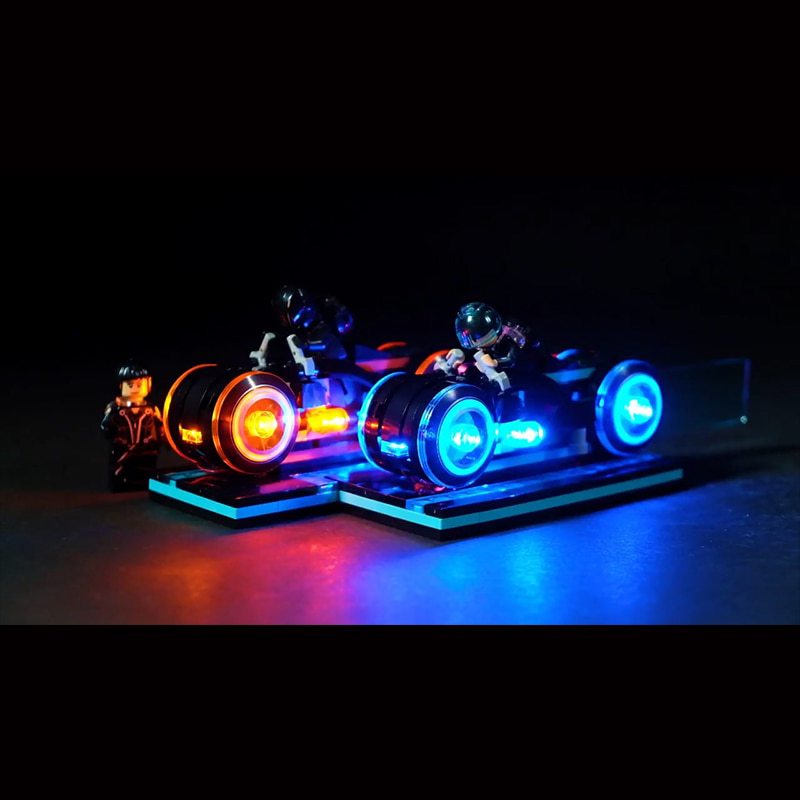 Luxury VersionLED Light Set For LEGO 21314 TRON: Legacy (LED Light+Battery box)Kits