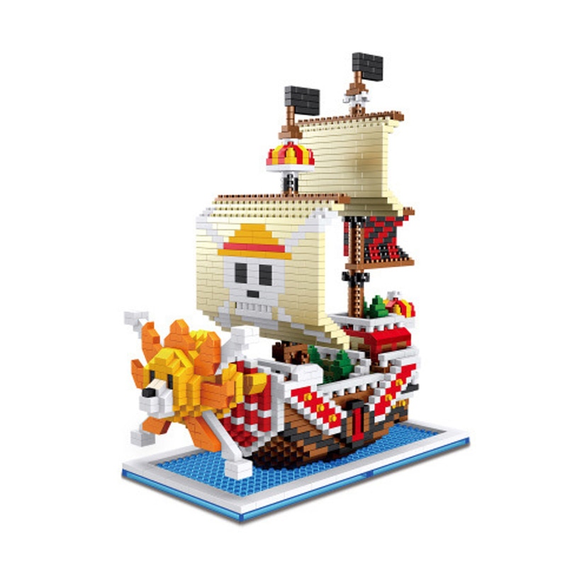 ZMS 3446 Large One Piece Thousand Sunny Ship - LOZ Blocks Official 