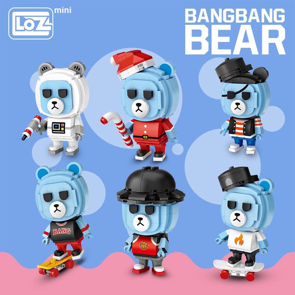 LOZ 1311 Blind Egg Box BangBang Bear