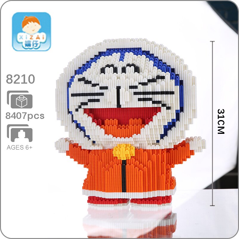 XIZAI 8210 Winter Snow Doraemon