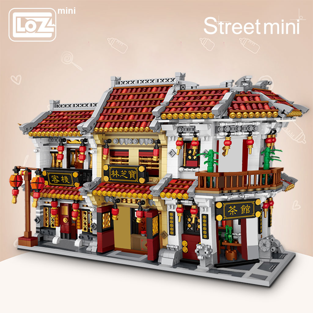 LOZ 1023-1025 China Traditional Street Set