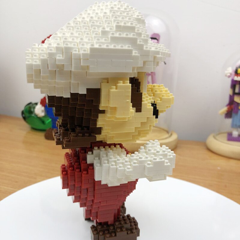 SHANGJI 21806 Super Mario White Fire Mario