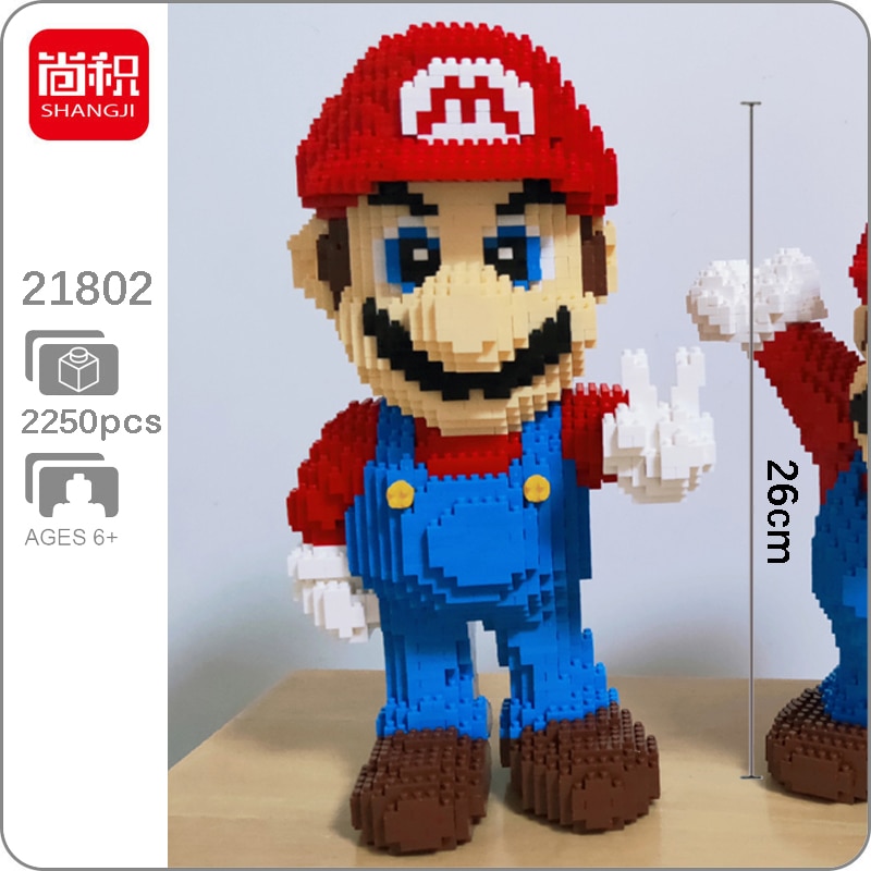 SHANGJI 21802 Super Mario Victory Mario