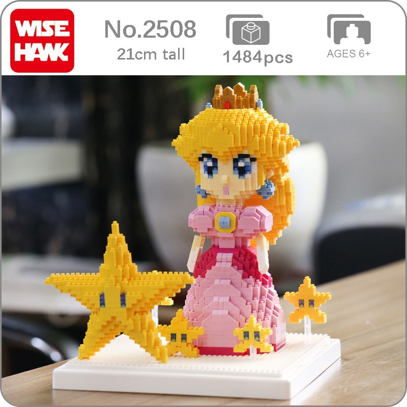 WISE HAWK 2508 Super Mario Princess Peach and Star WISE HAWK 2508 Super Mario Princess Peach and Star
