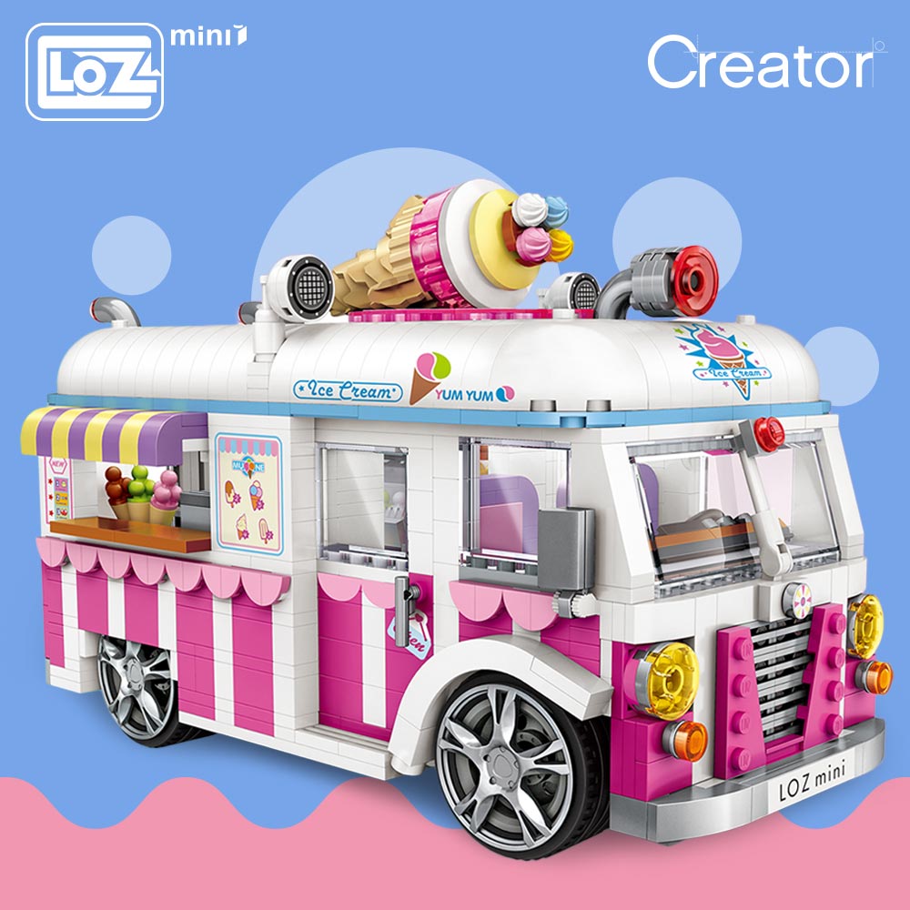 LOZ 1112 Ice Cream Van Car