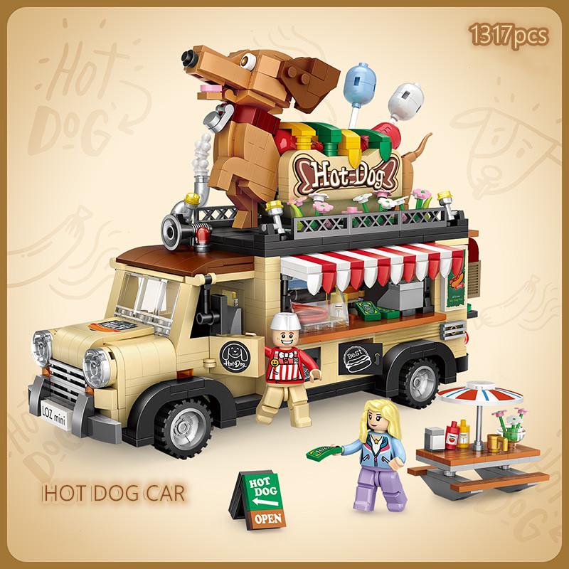 Hot Cartoon Dog Mini Building Blocks Mini Brick bassotto modello