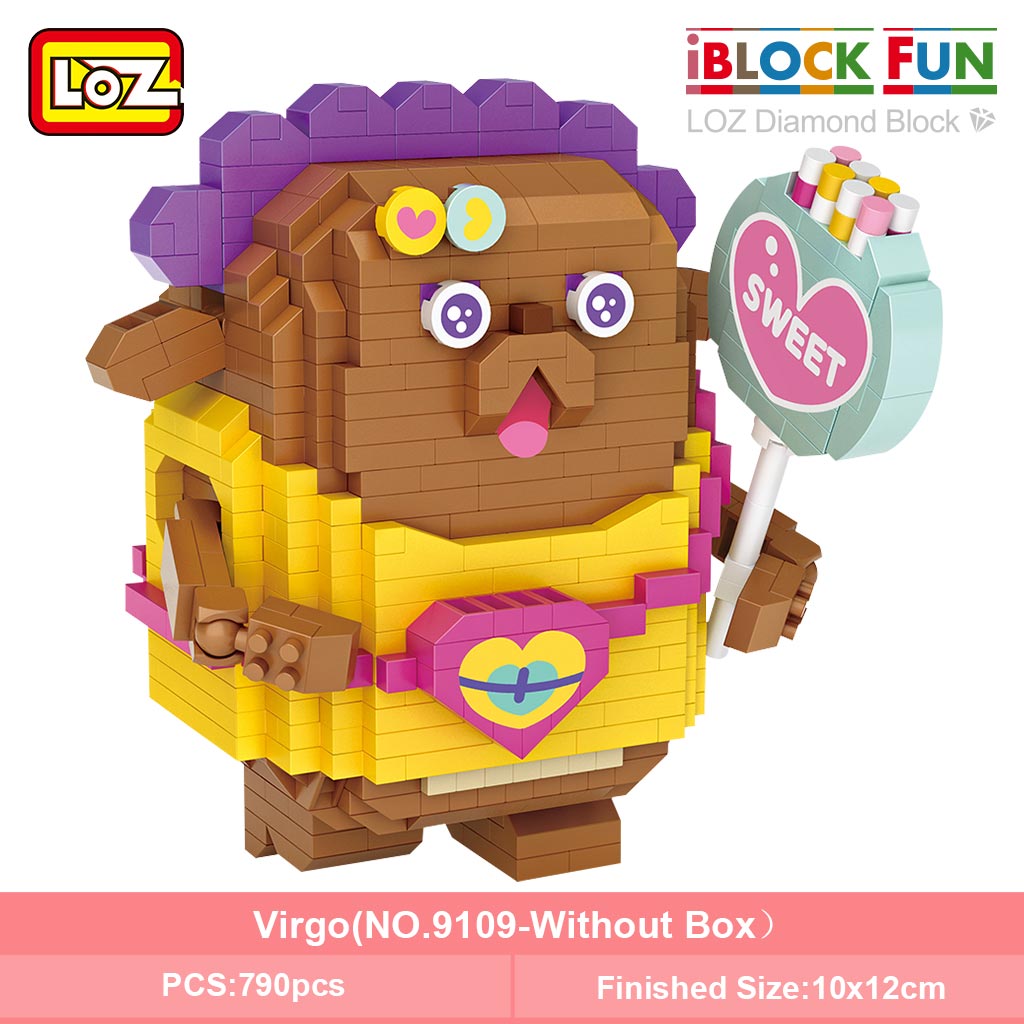 LOZ 9101-9112 Twelve Constellation Set Bundle Brickheadz LOZ 9101-9112 Twelve Constellation Set Bundle Brickheadz