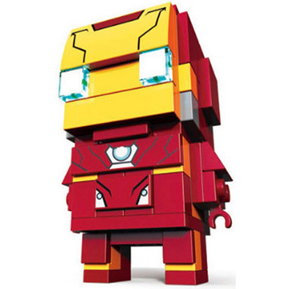 LOZ Super Heroes Figures DC Justice Joker Iron Man Spider Man Brickheadz LOZ Super Heroes Figures DC Justice Joker Iron Man Spider Man Brickheadz