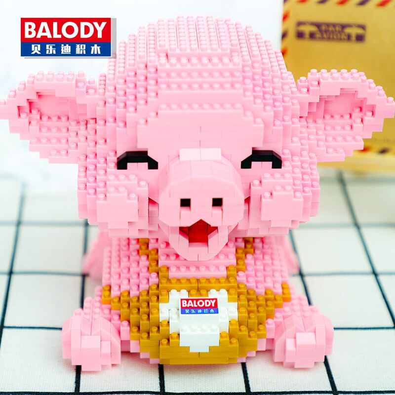 Balody 16125 Pink Smile Piggy Sit Balody 16125 Pink Smile Piggy Sit