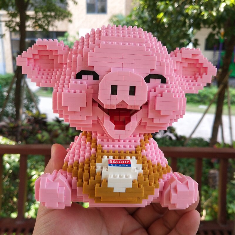 Balody 16125 Pink Smile Piggy Sit Balody 16125 Pink Smile Piggy Sit