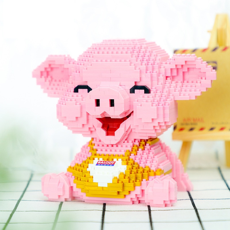 Balody 16125 Pink Smile Piggy Sit Balody 16125 Pink Smile Piggy Sit