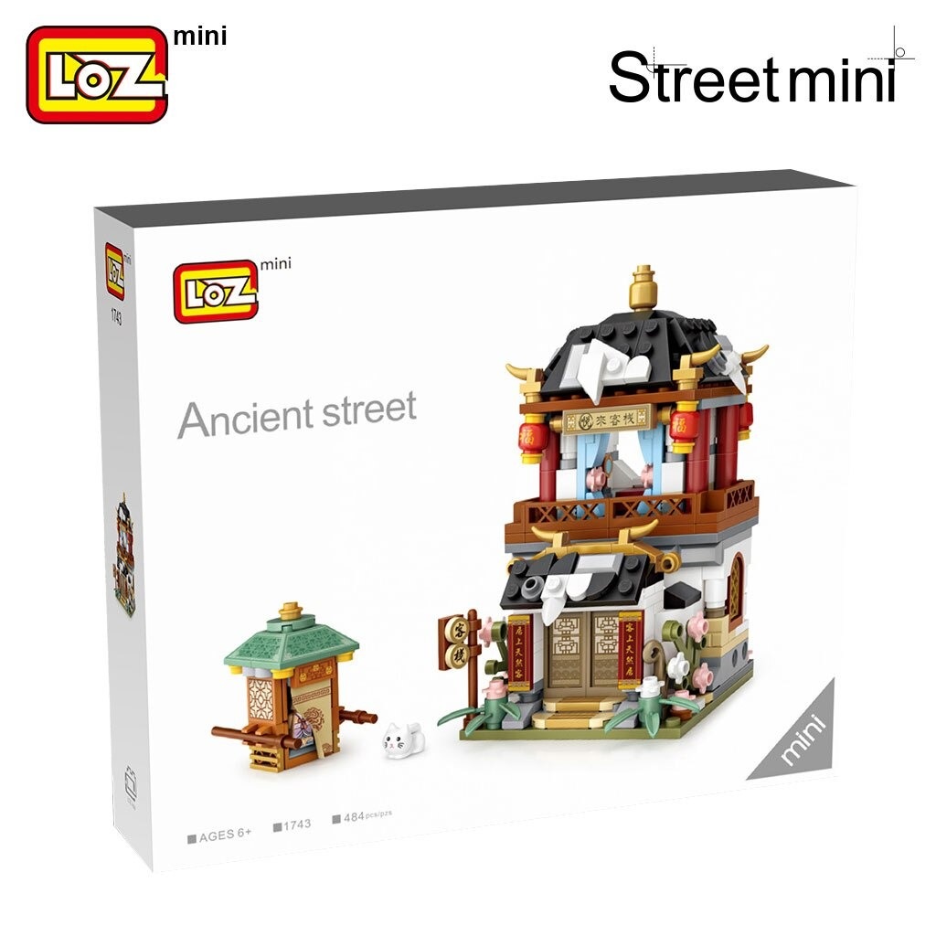 LOZ 1741-1744 Ancient Winter China Street LOZ 1741-1744 Ancient Winter China Street