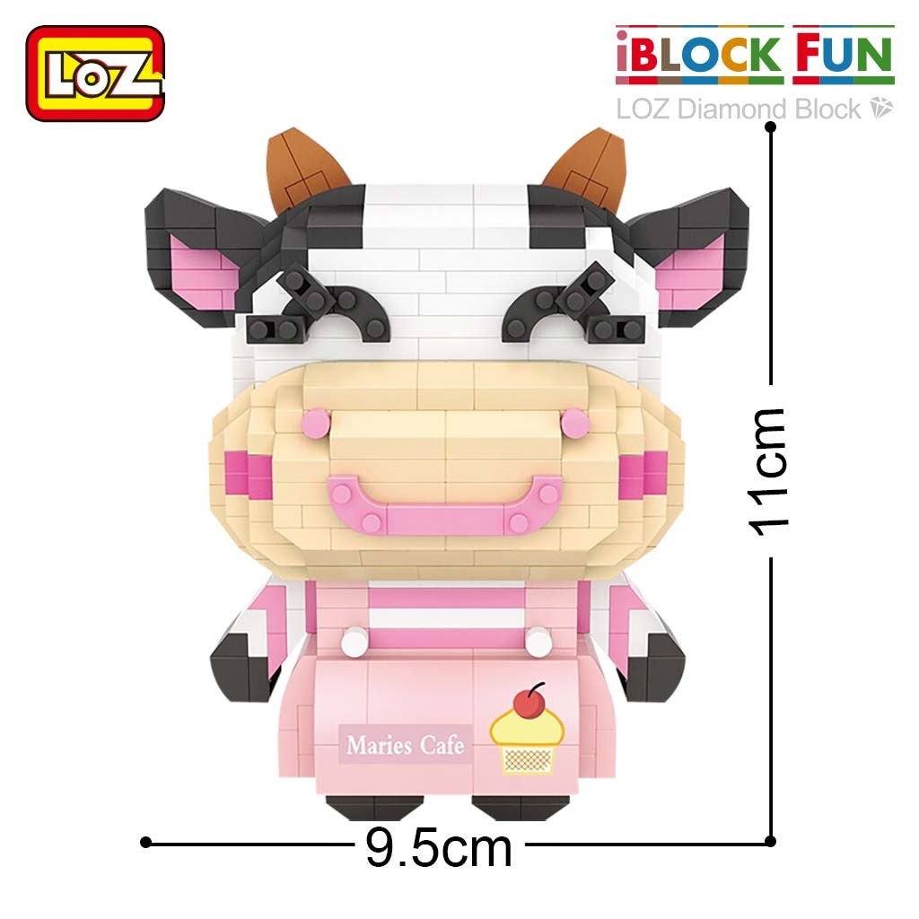 LOZ 9253-9254 Zodiac Cow LOZ 9253-9254 Zodiac Cow