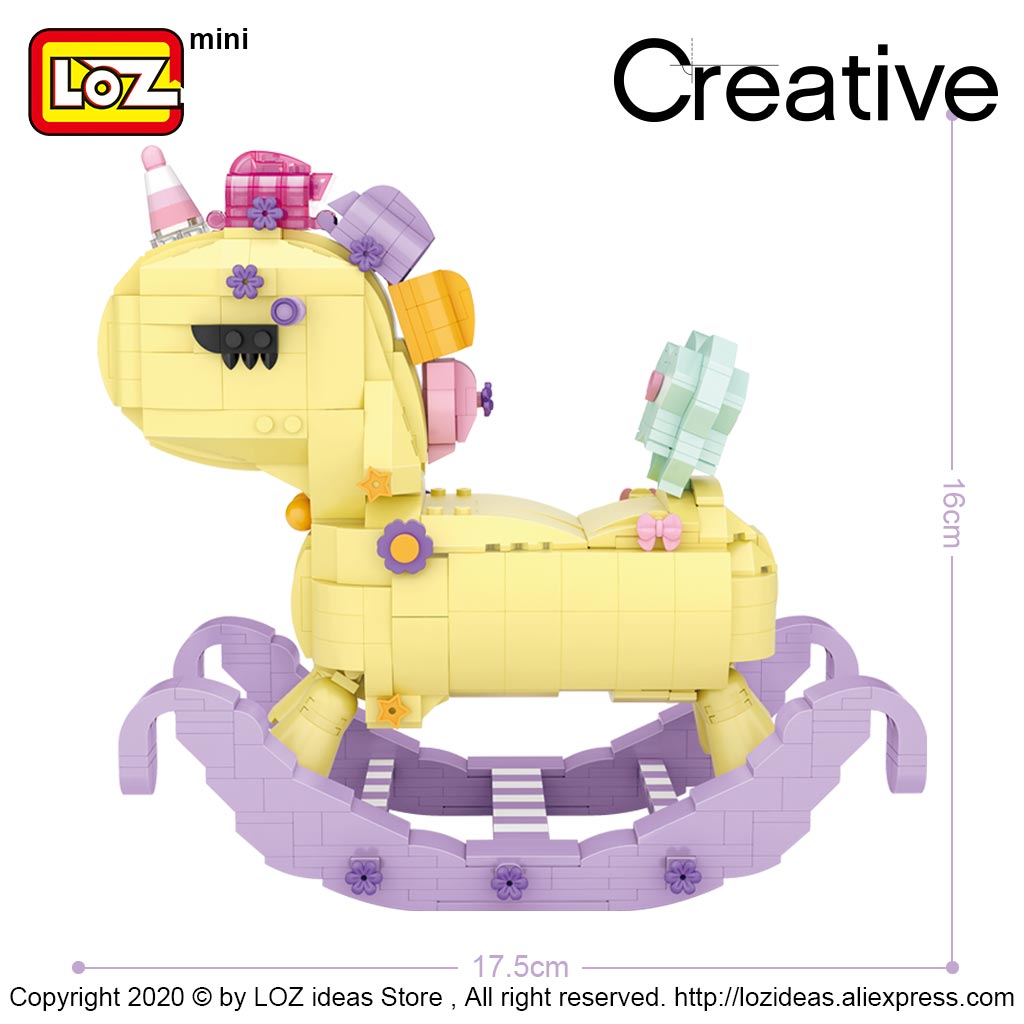 LOZ 1222 Rocking Horse