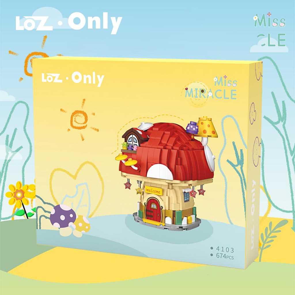 LOZ 4103-4104 Mushroom House and Sunflower Room LOZ 4103-4104 Mushroom House and Sunflower Room