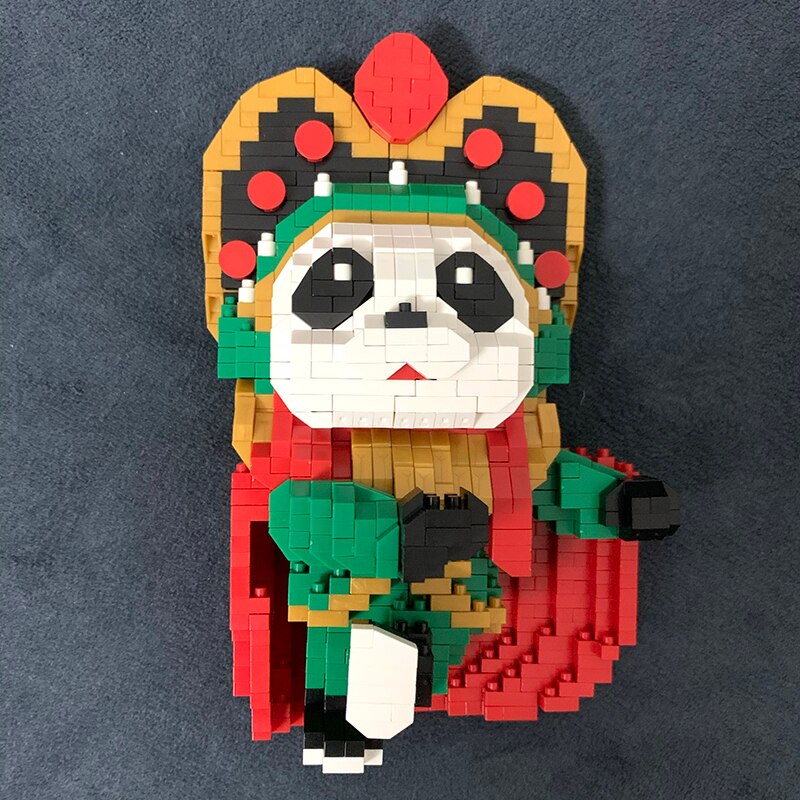 DAIA 668-43 Sichuan Opera Green Costume Panda Actor
