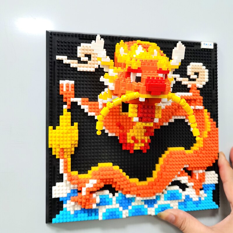 DAIA 66873 Loong Dragon Wall Painting