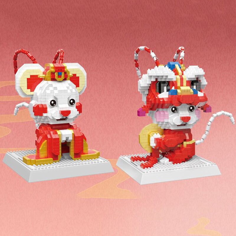 DAIA 66855-66862 Chinese Zodiac Opera Animal