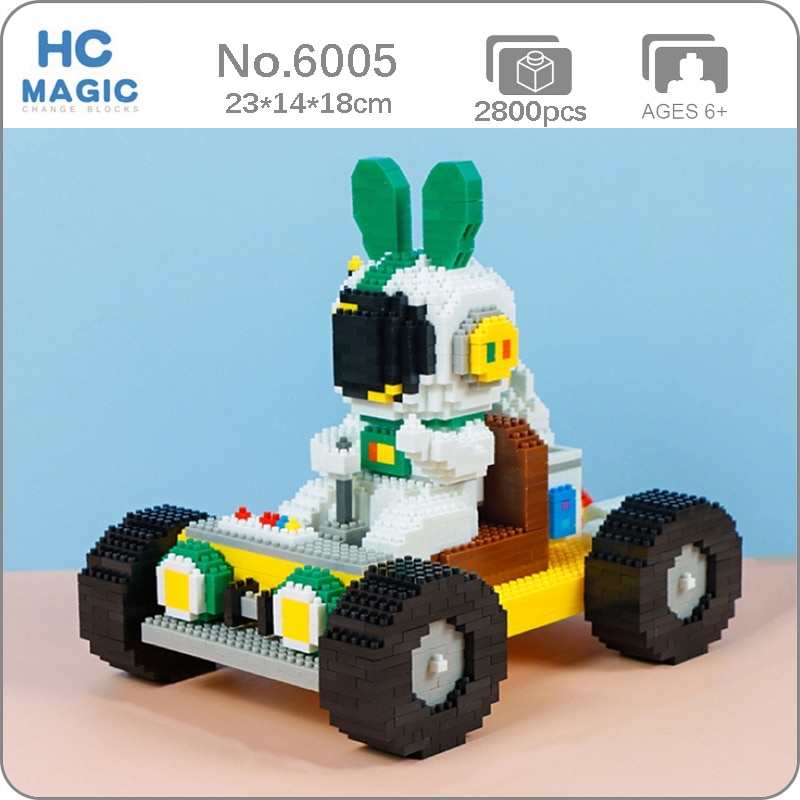 HC Magic 6005 Rabbit Astronaut Go-Kart Racing Car