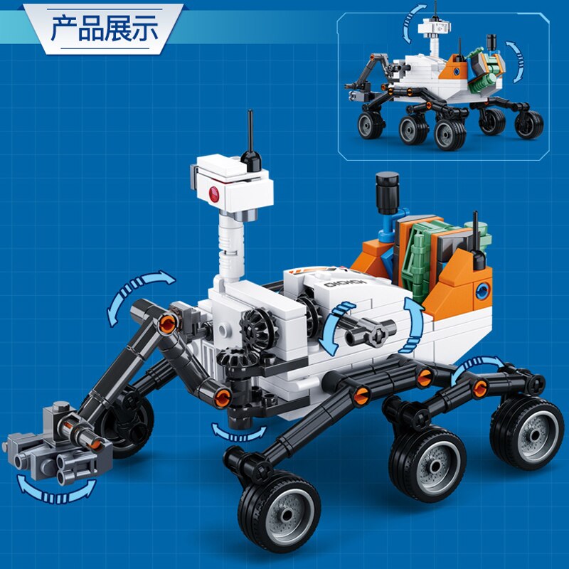 Sluban B0733 Space Adventure Exploration Robot Machine