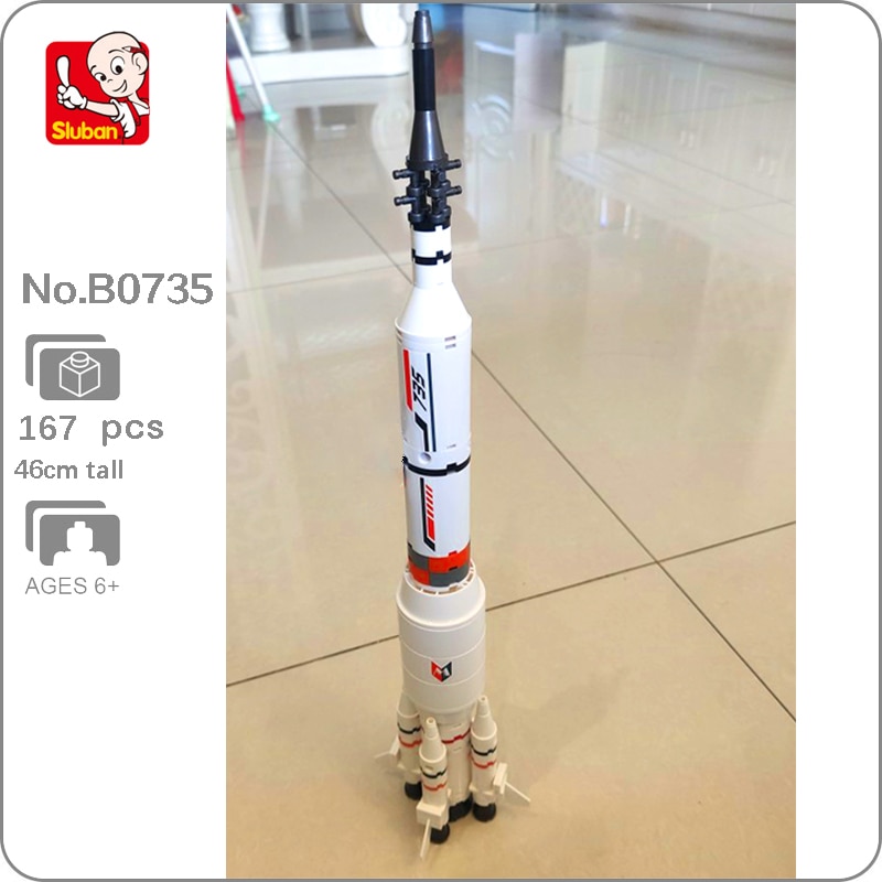 Sluban B0735 Space Adventure Long March Rocket 2 in 1